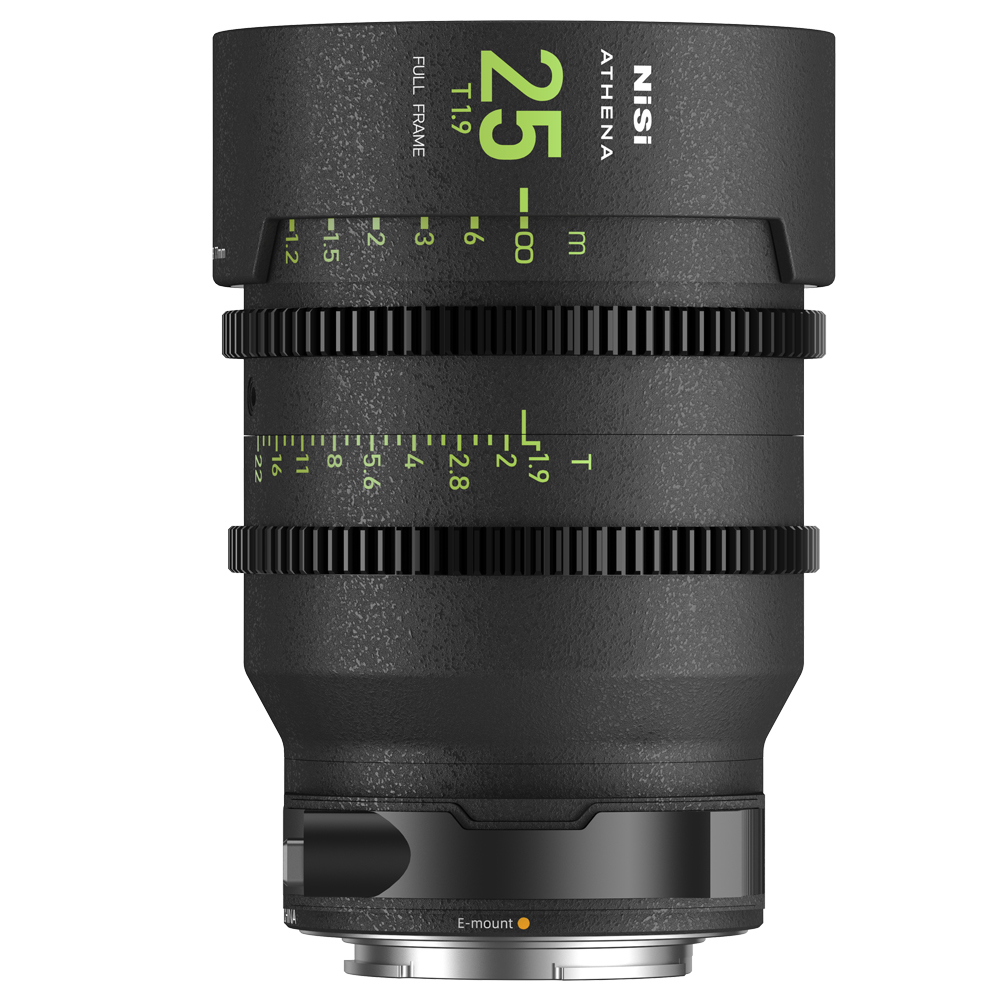 NiSi - Athena Prime 25mm T 1.9 mit Drop-in (E-Mount)