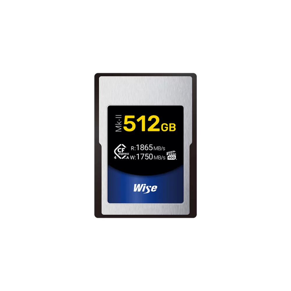 Wise - 512GB CFexpress 4.0 Type A Mk-II Memory Card
