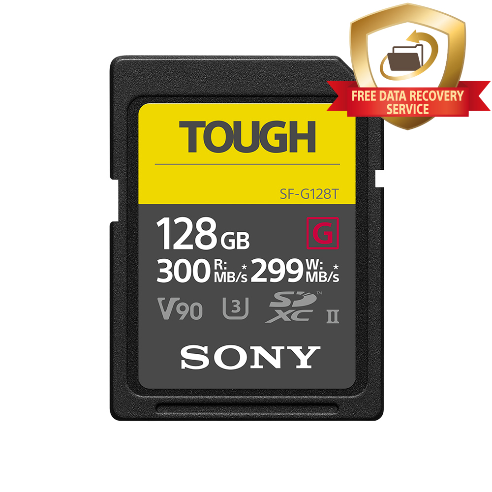 Sony - Pro Tough SDXC 128 GB  300 MB/s V90