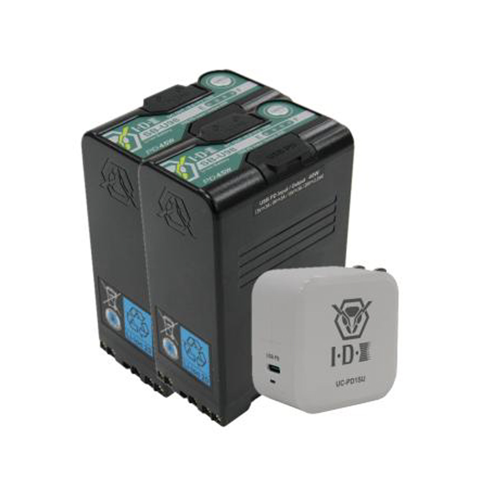 IDX - 2x SB-U98/PD Akku + 1x UC-PD1SU Charger FREE
