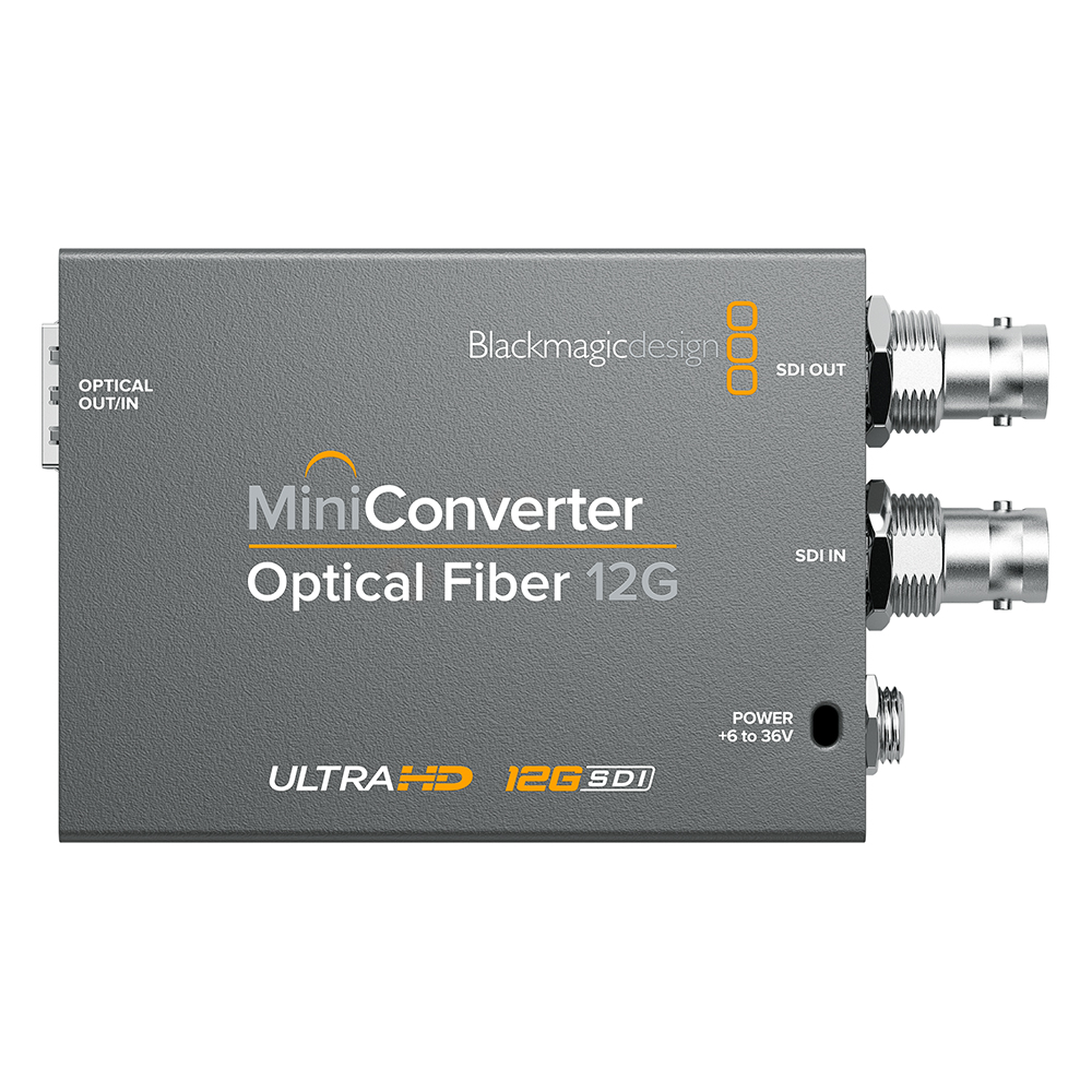 Blackmagic - Minikonverter Optical Fiber 12G