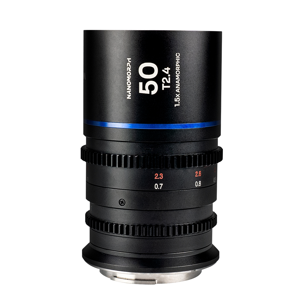 LAOWA - Nanomorph 50mm T2,4 1,5X mit Sony E-Mount - Blau