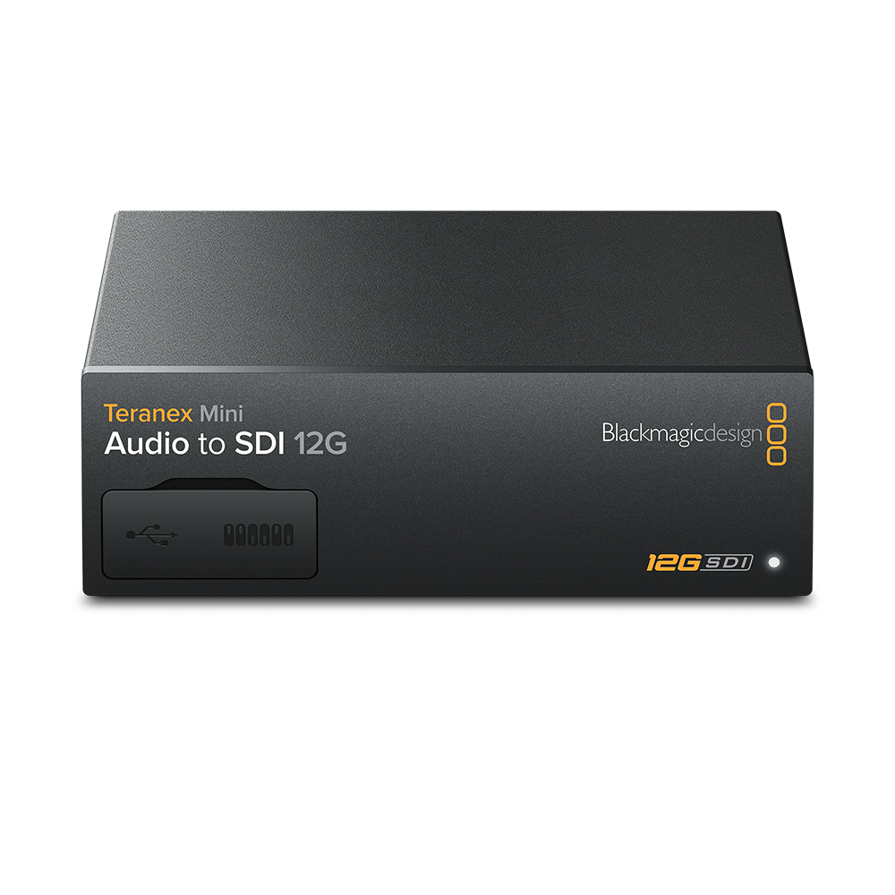 Blackmagic - Teranex Mini Audio zu SDI 12G