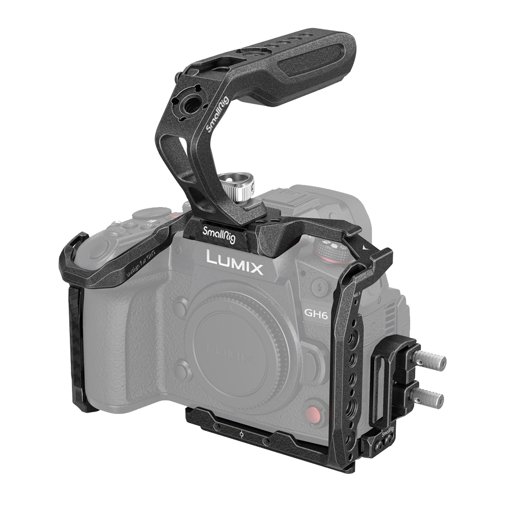 SmallRig - “Black Mamba” Series Camera Cage Kit for Panasonic LUMIX GH6 - 3441