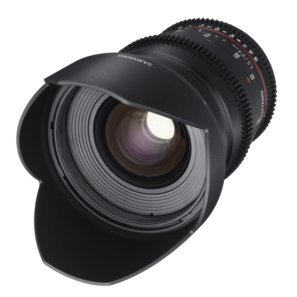 Samyang - 24/1.5 Video DSLR II Objektiv für Canon EF