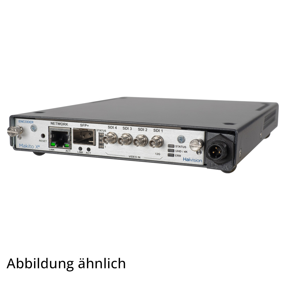 Haivision - Makito X4 SDI Encoder Appliance (Single-Channel)