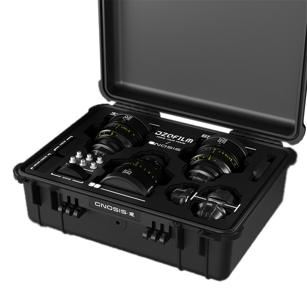 DZOFilm - Gnosis 3-Lens Set (32mm/ 65mm/ 90mm T2.8)  LPL/PL/EF-Mount