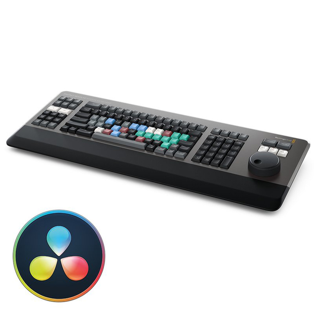 Blackmagic - DaVinci Resolve Editor Keyboard & DaVinci Resolve Studio