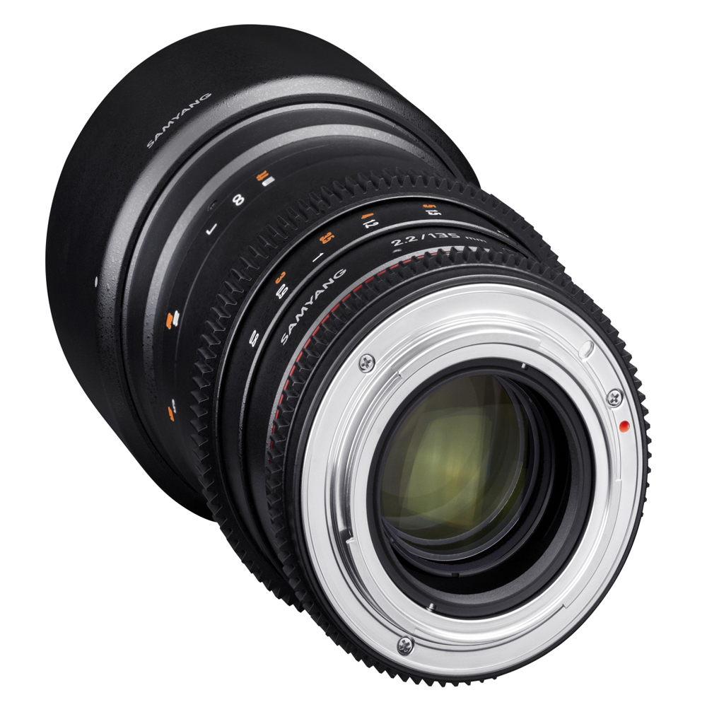 Samyang - 135/2.2 Video DSLR Objektiv für Canon EF