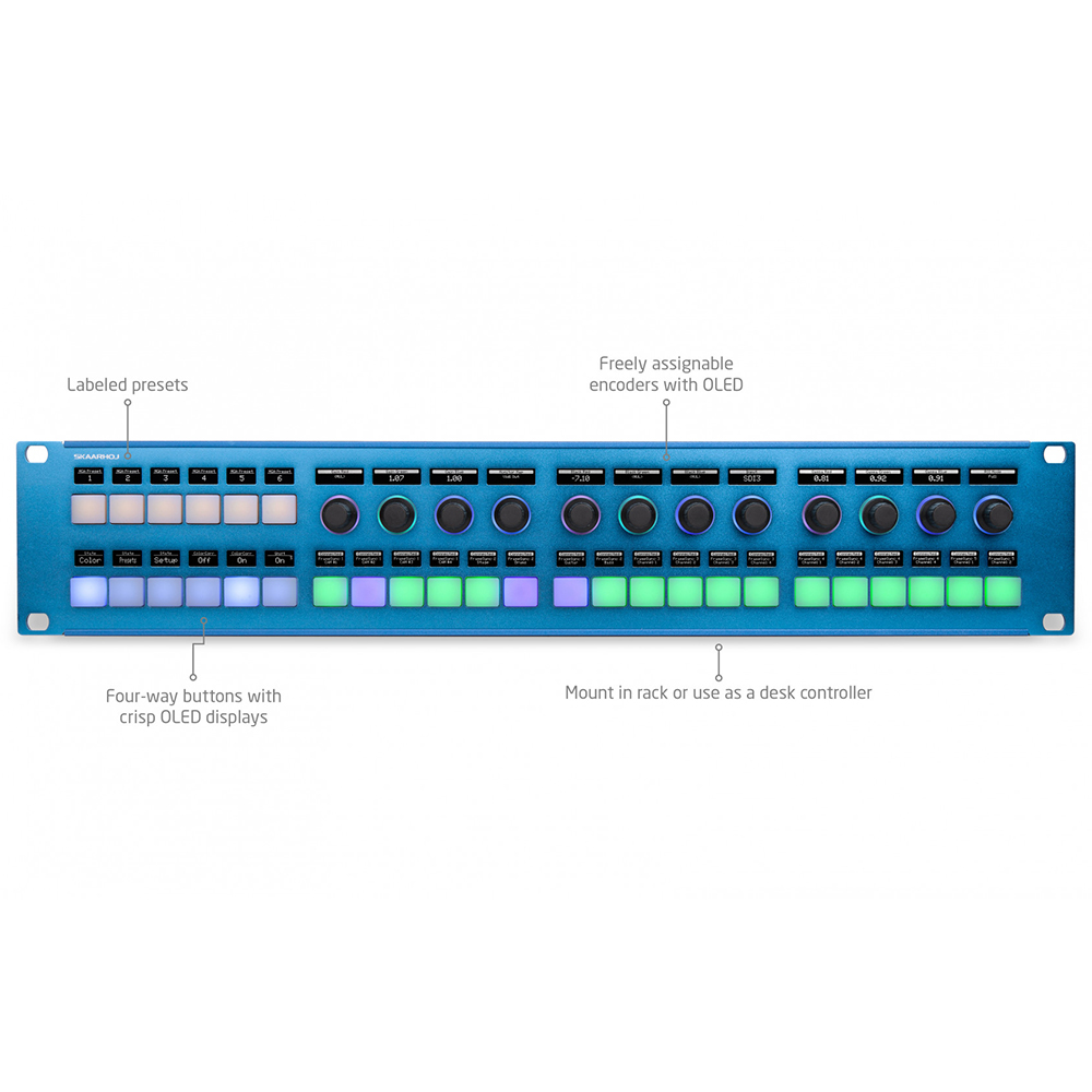 SKAARHOJ - Rack Control Duo V1 + Blue Pill