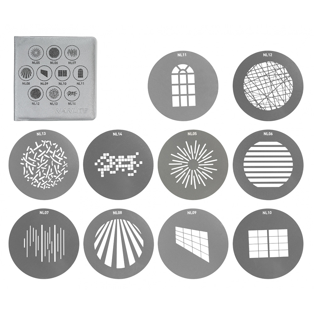 NANLITE - Gobo-Set 1