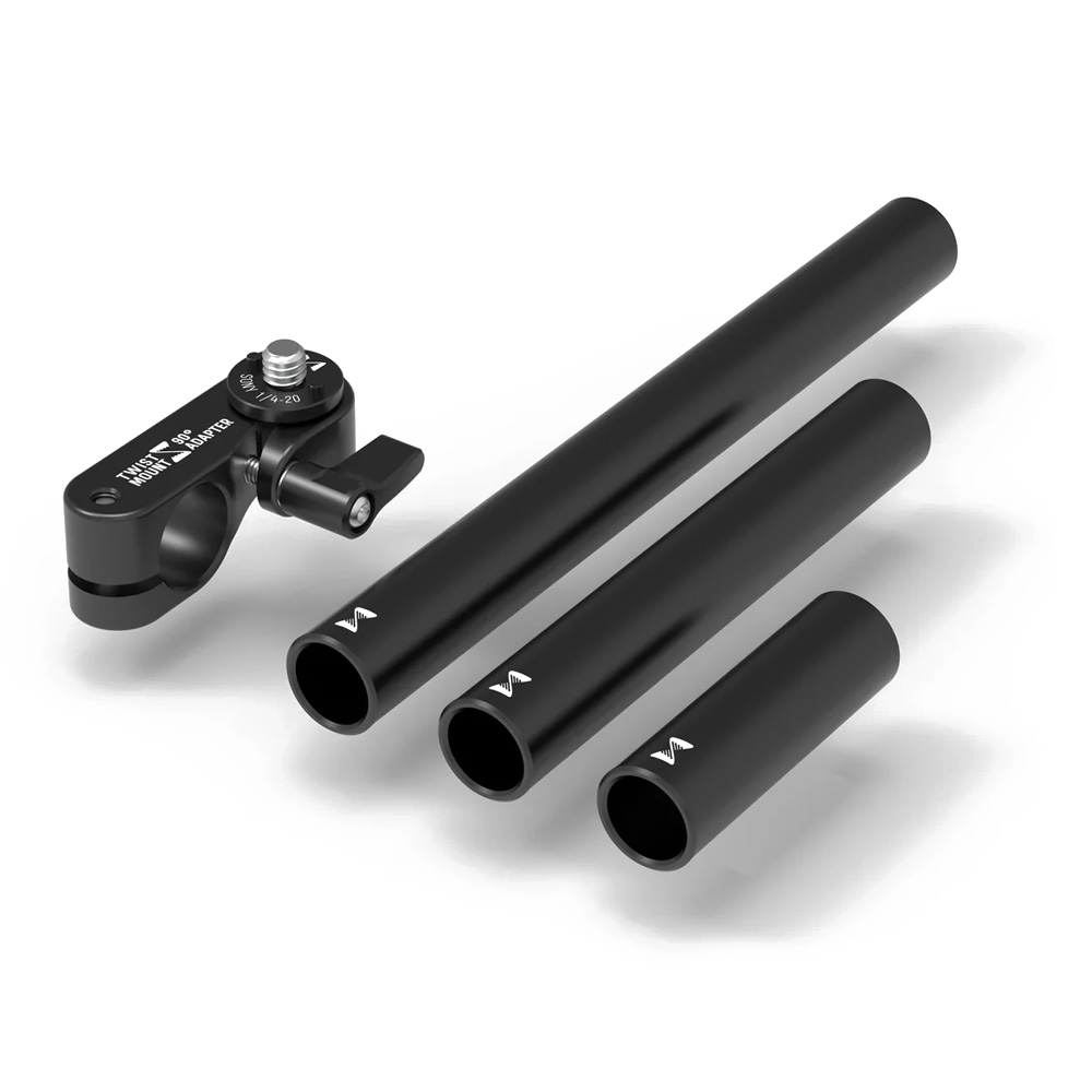 M49-EVF-SPD-RAA-S142-1 MID49 - TWIST Mount Monitor Adapter + Spud Sony / PortKeys 1/4"