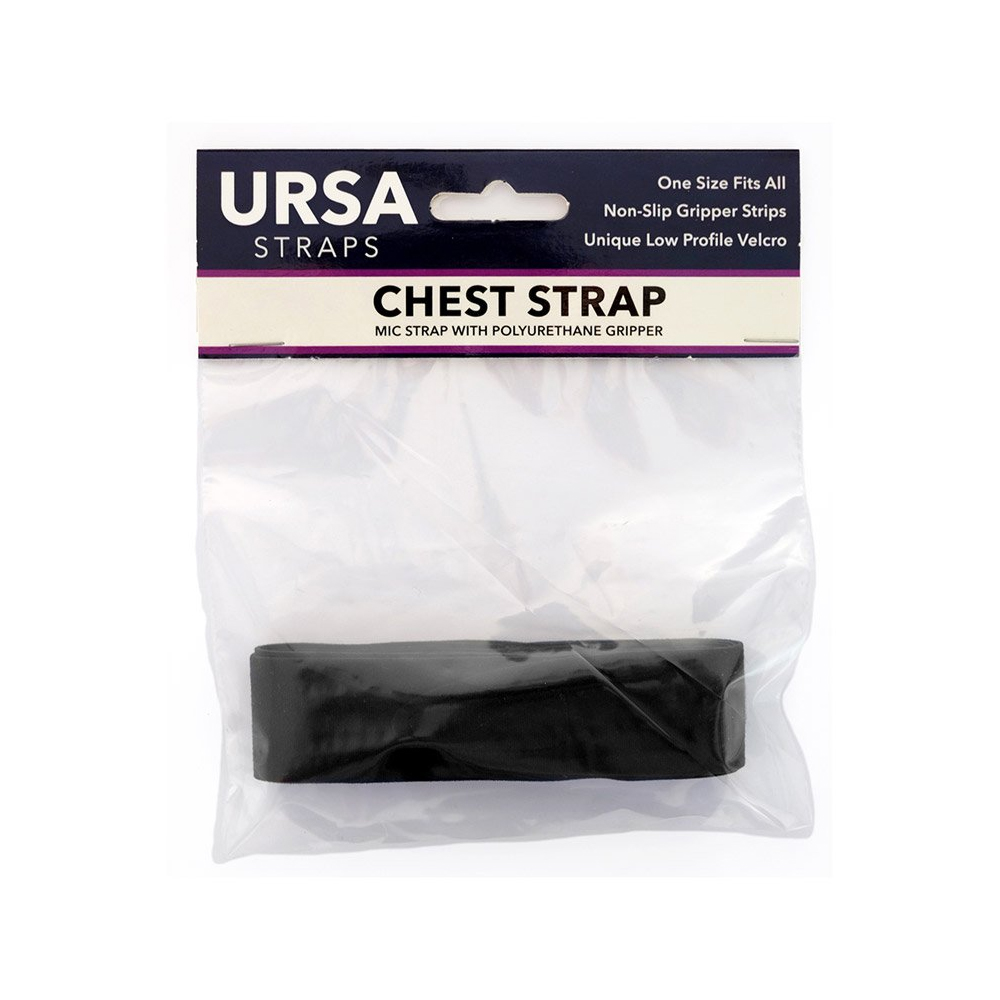 URSA STRAPS - Large CHEST Strap  / Schwarz / 110 cm