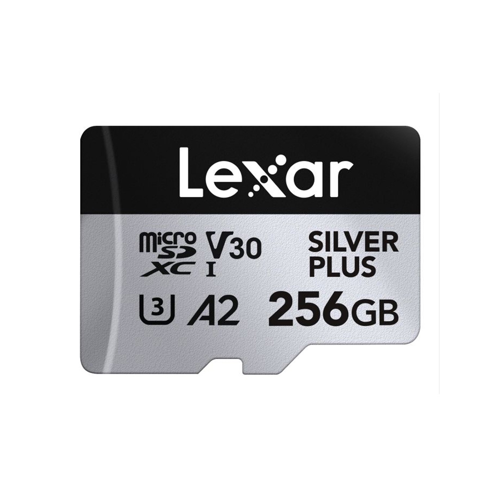 Lexar - microSDXC Silver Plus UHS-1 256GB V30 R205/W150MB/s