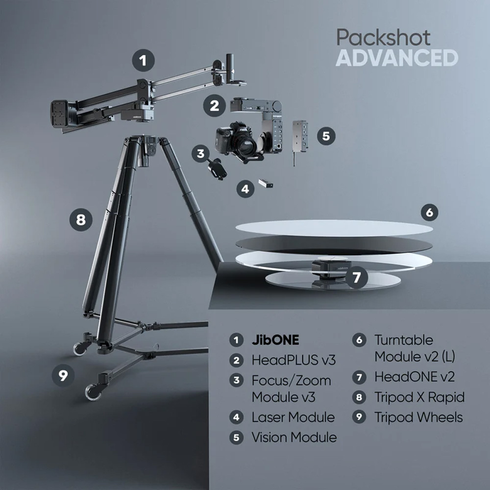 Edelkrone - PackSHOT Bundle JibONE Advanced