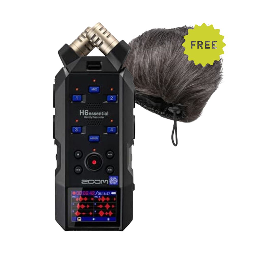 Zoom - H6essential + GRATIS Windschutz