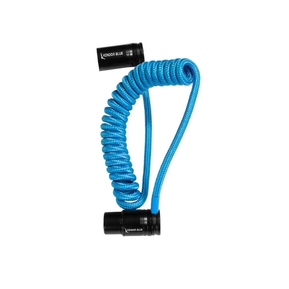 Kondor Blue - XLR-Spiralkabel (30-60cm)