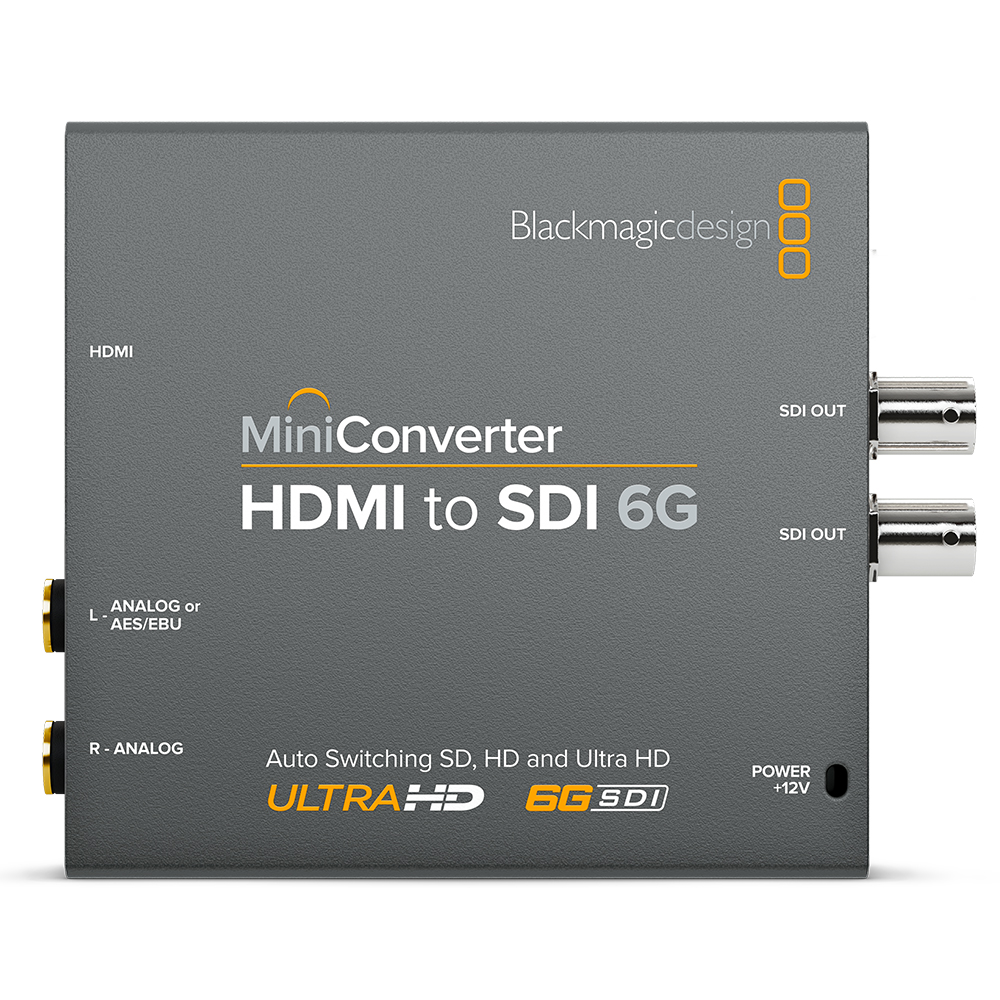 Blackmagic - Minikonverter HDMI zu SDI 6G