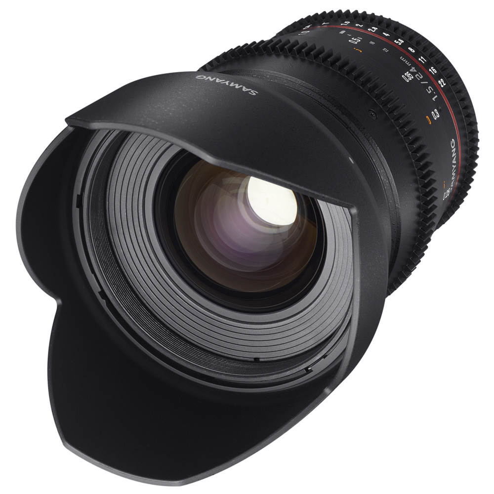 Samyang - 24/1.5 Video DSLR II Objektiv für MFT