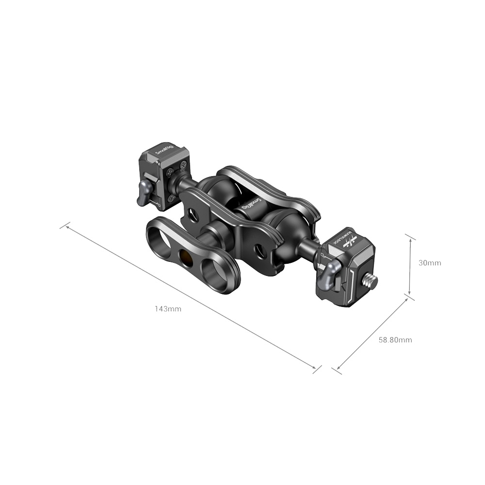 SmallRig - Drop-in HawkLock mini Magic Arm with Quick Release Ball Head - 3515