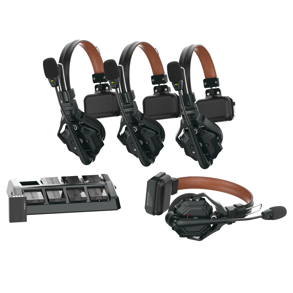 Hollyland - SOLIDCOM C1 Pro (1x Master + 3x Remote ENC Headset)