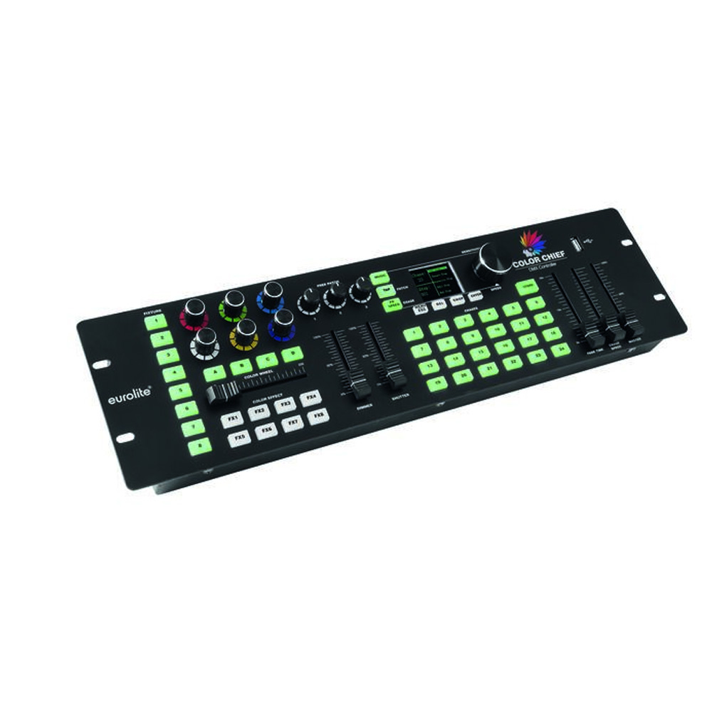 Eurolite - 240 DMX-Kanäle LED Color Chief Controller