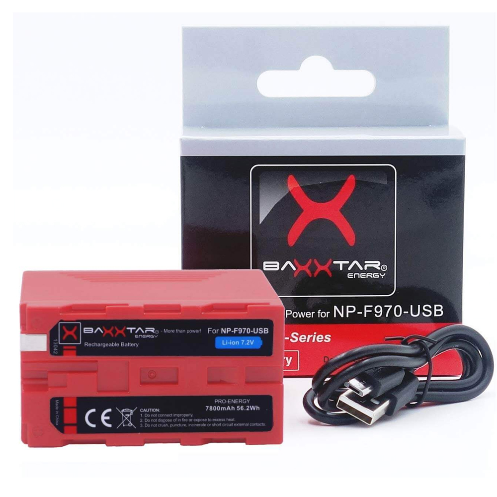 Baxxtar - NP-F970 USB