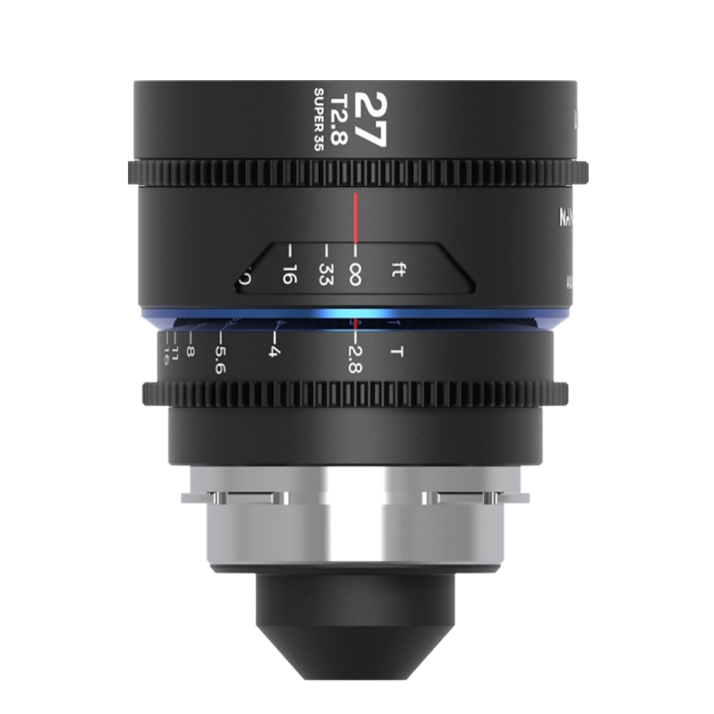 LAOWA - Nanomorph 27mm T2,8 1,5X mit ARRI PL/Canon EF-Mount - Blau