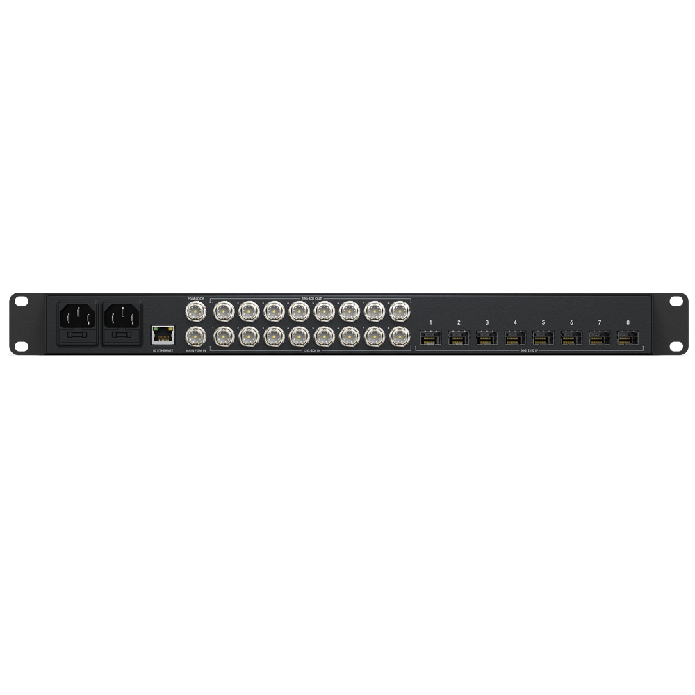 Blackmagic - 2110 IP Converter 8x12G SFP