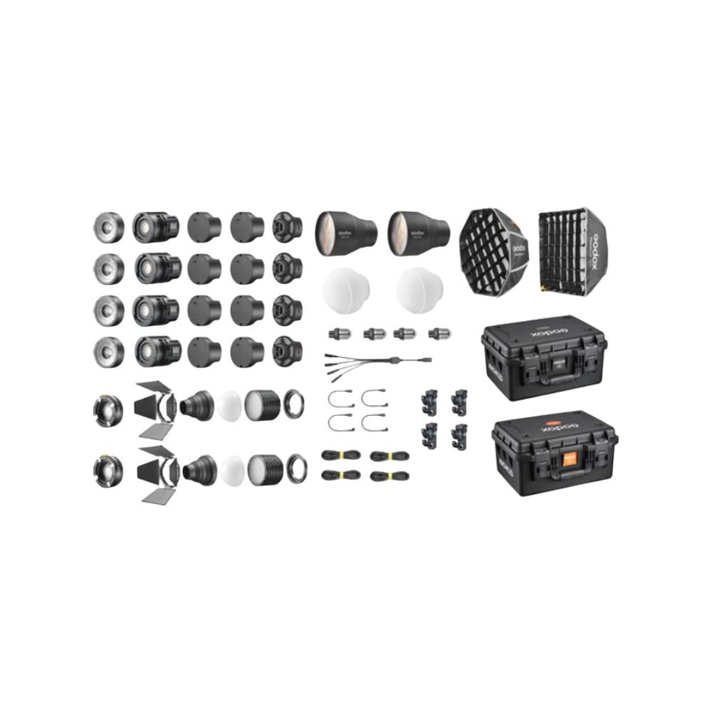 GD_MS60BI-K4 Godox - MS60BI-K4 4 x Bi-Color LED Light