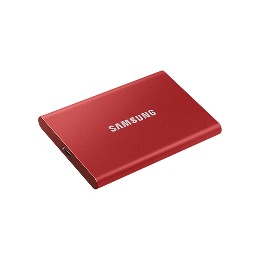 Samsung - Portable SSD T7 NVMe - 500 GB - Rot