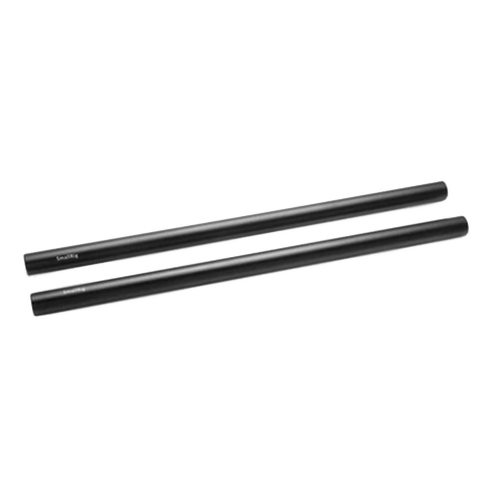 SmallRig - 2pcs 15mm Black Aluminum Alloy Rod(M12-30cm) 12inch - 1053
