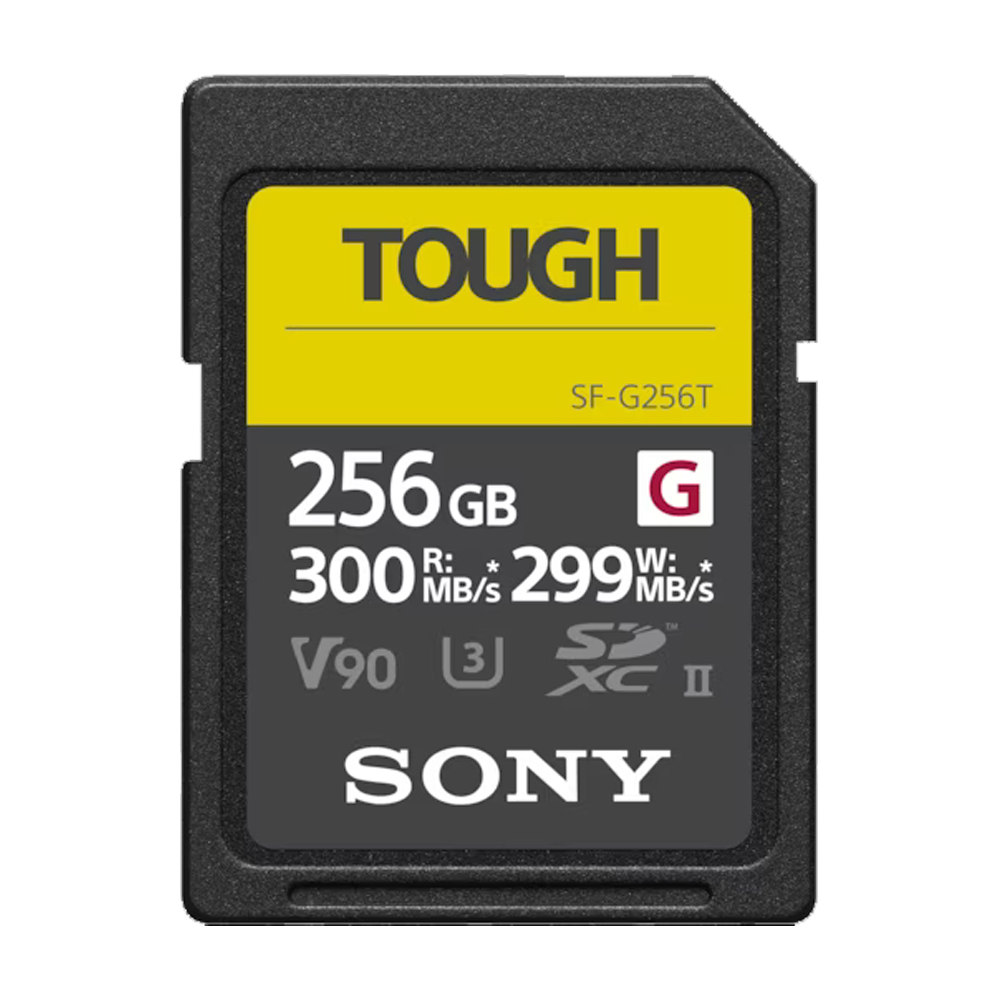 Sony - Pro Tough SDXC 256 GB  300 MB/s V90