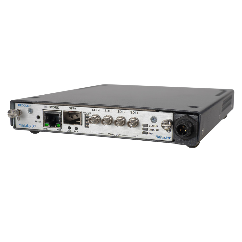 Haivision - Makito X4 SDI Encoder Appliance (Quad Channel)