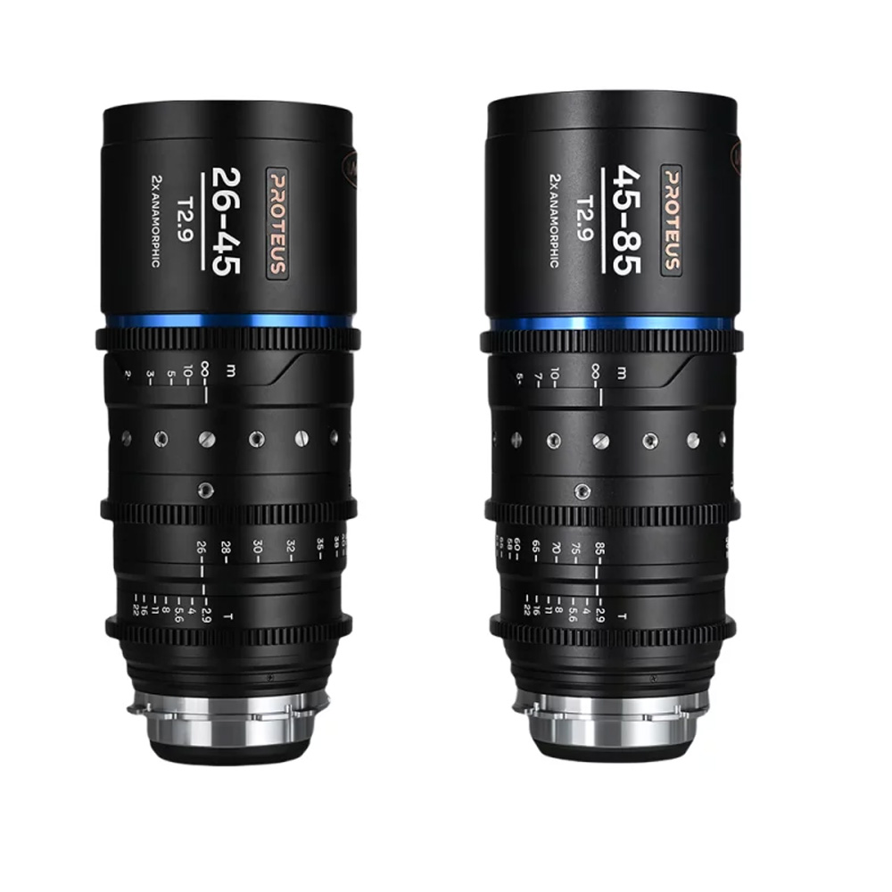 LAOWA - Proteus 26-45mm + 45-85mm T2.9 2X mit ARRI PL/Canon EF-Mount - Blau