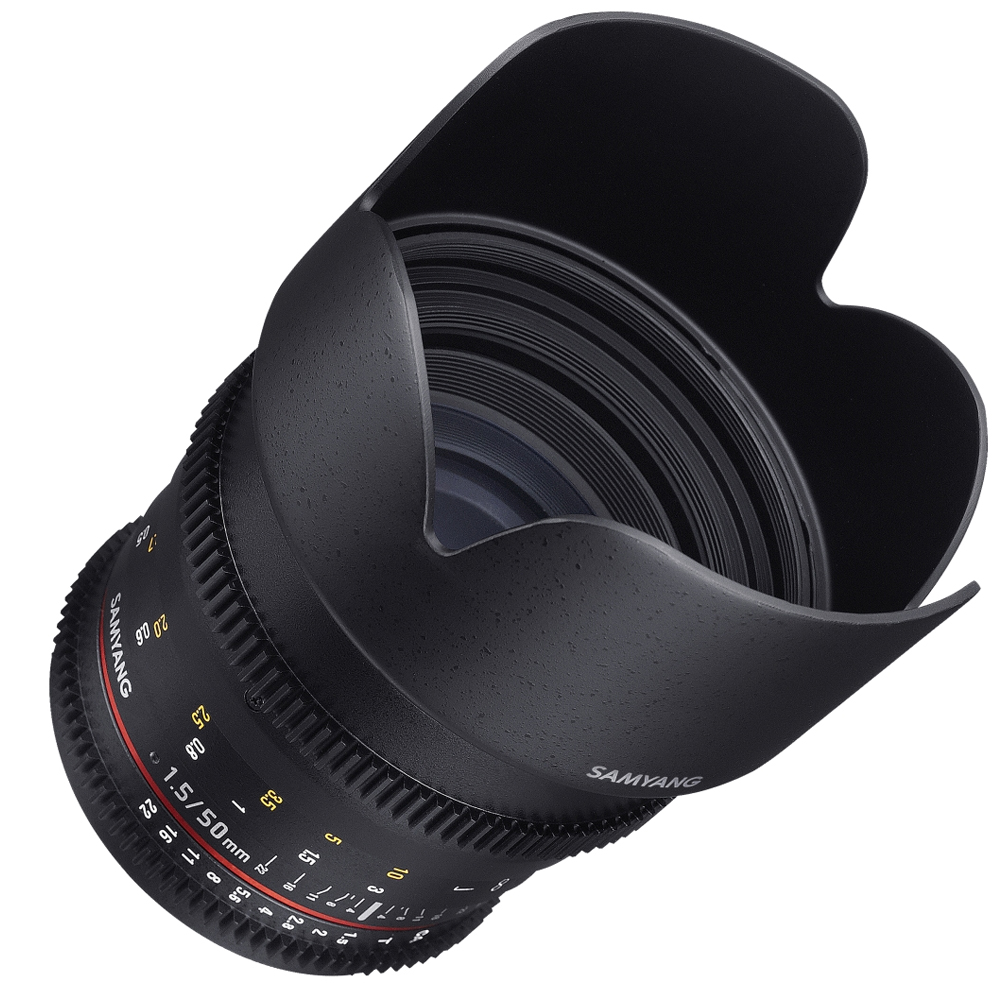 Samyang - 50/1,5 Video DSLR Objektiv für MFT