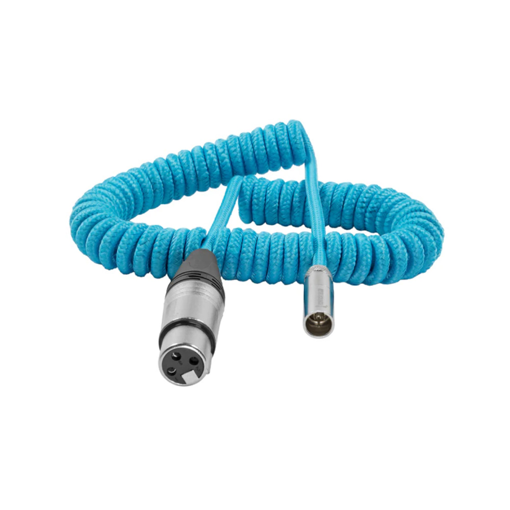 Kondor Blue - Coiled Mini XLR to XLR for C70 & BMPCC4K/6K Pro