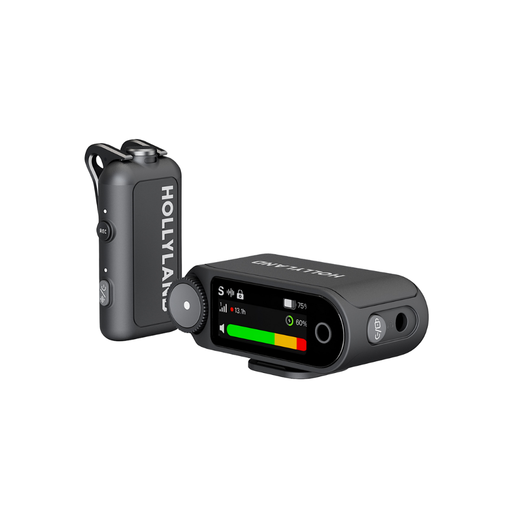 Hollyland LARK MAX 2 Ultimate Combo – Wireless Mikrofonset (Space Gray)