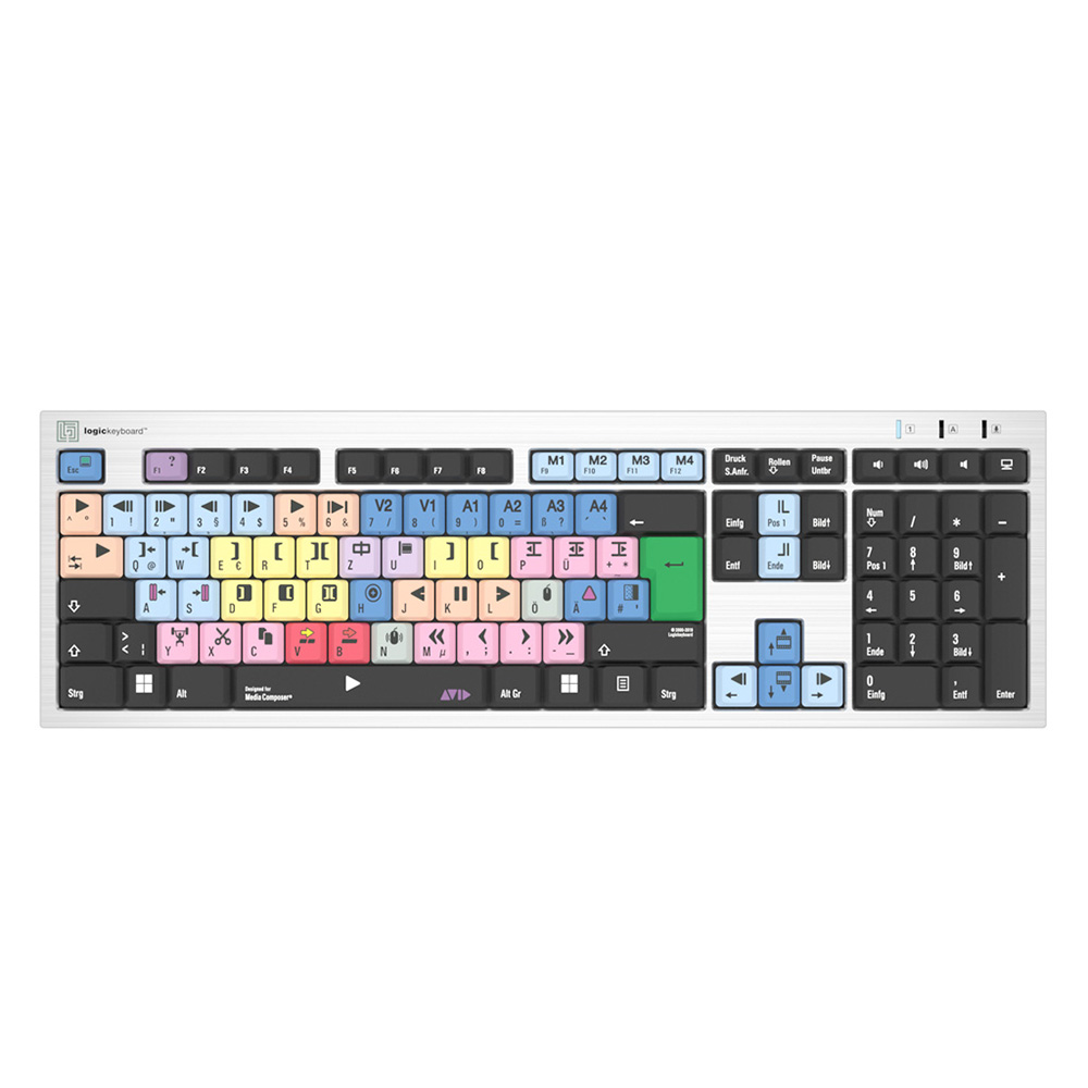 LogicKeyboard - Avid Media Composer Slim DE (PC)