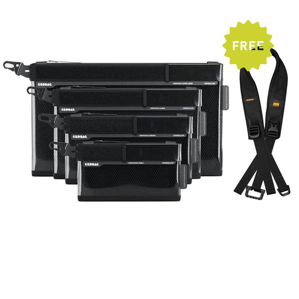 CRDBAG - CRDPOUCH 4 Größen Organizer - Kit + CRD SLING GRATIS