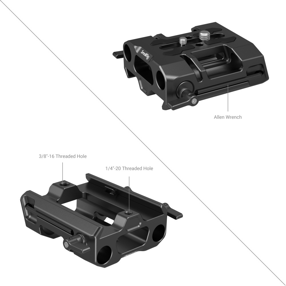 SmallRig - 15mm Dovetail Baseplate - 4002