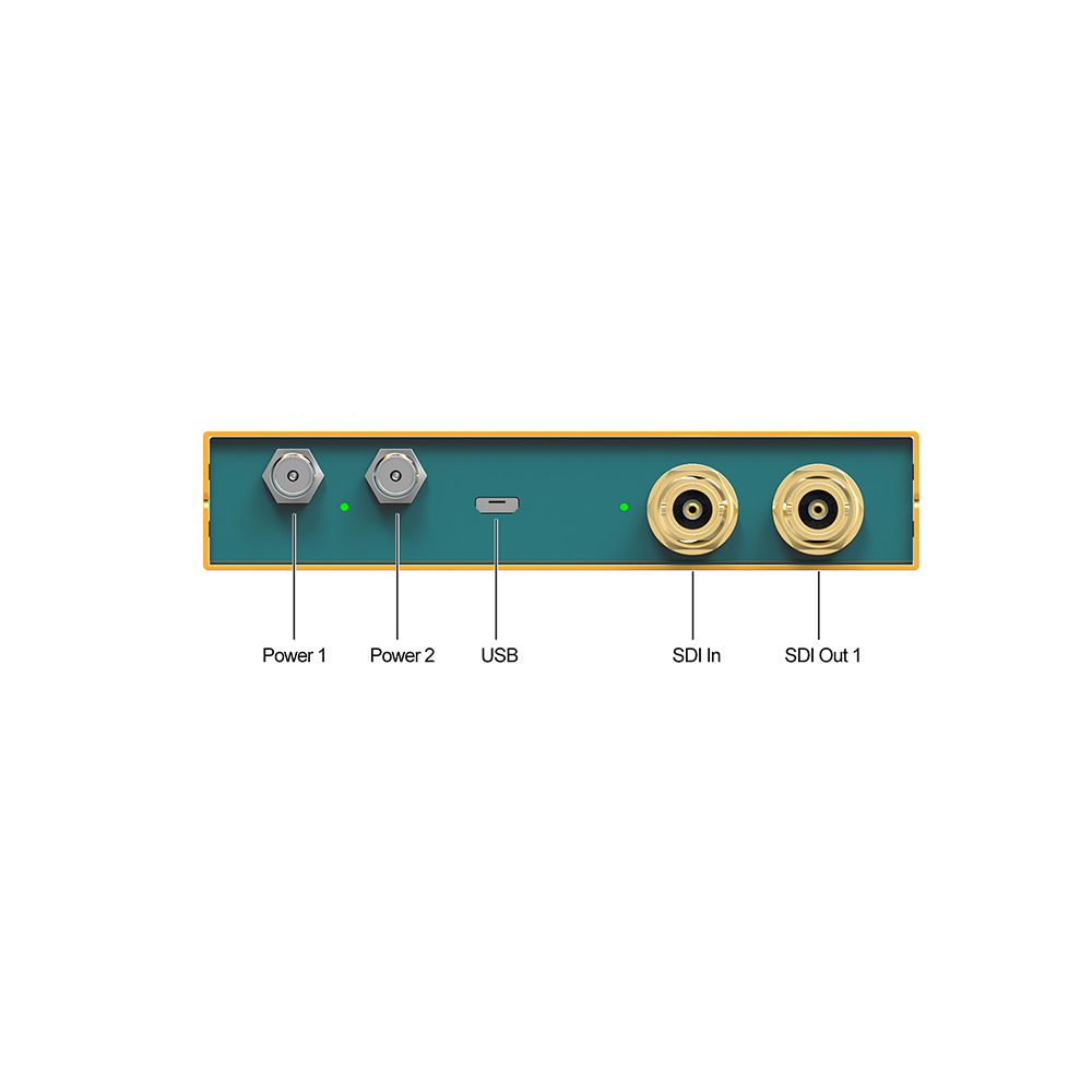 AVMATRIX - 1×5 12G-SDI Reclocking Distribution Amplifier