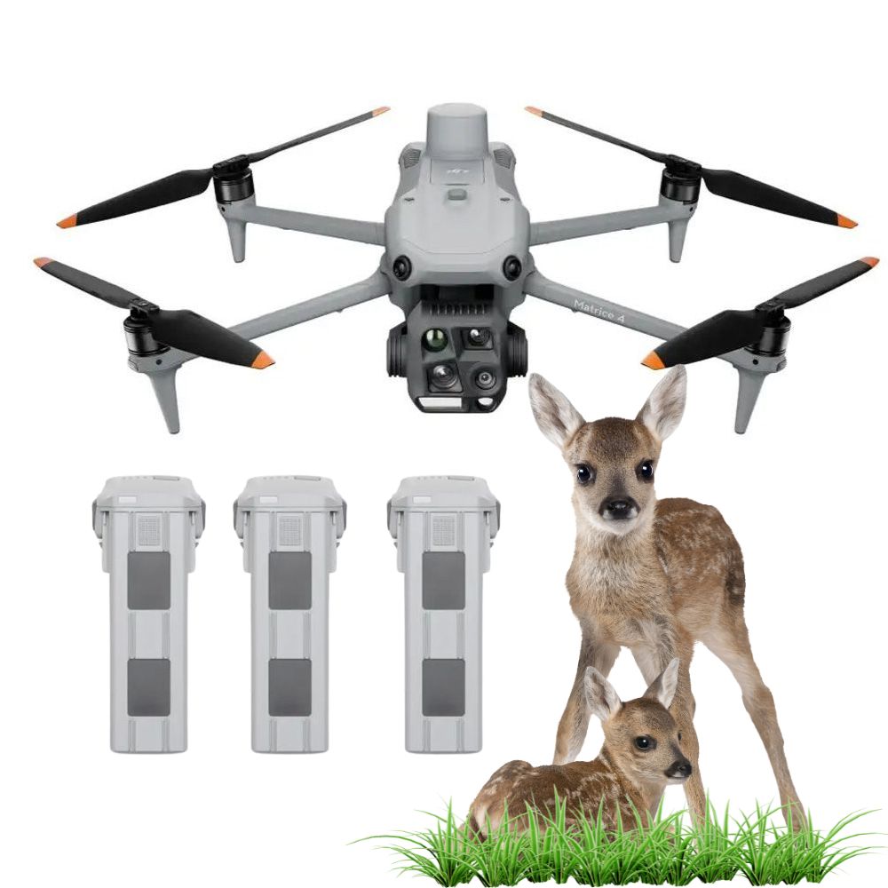 DJI -  Matrice 4T Bundle inkl. 4x Matrice Akku - Kitzretter Set