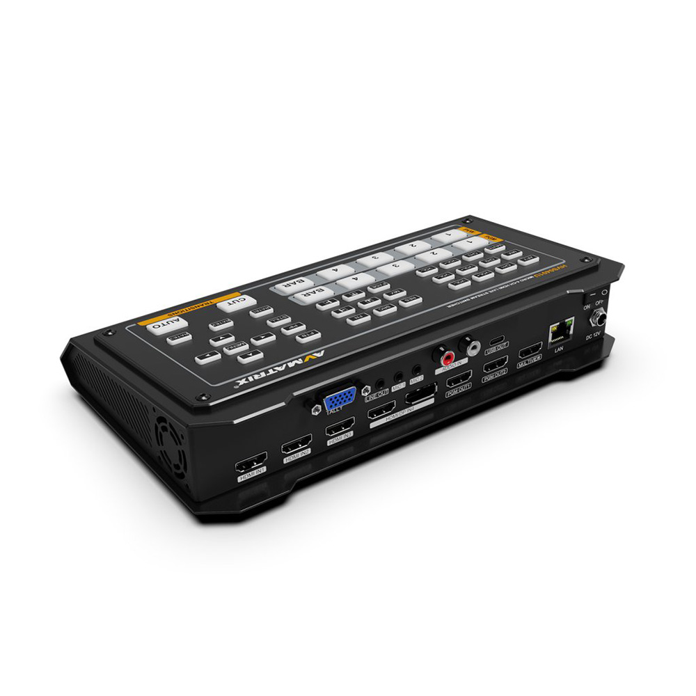 AVMATRIX - Micro 4 Channel HDMI/ DP Video Switcher