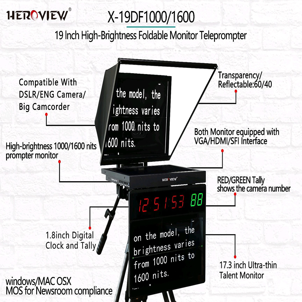 Heroview - X-19DS1600-SDI