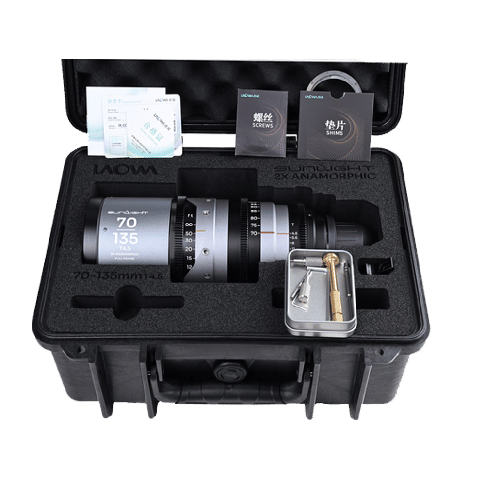 LAOWA - Sunlight 70-135mm T4.5 2x FF Anamorphic Zoom PL (Clear)