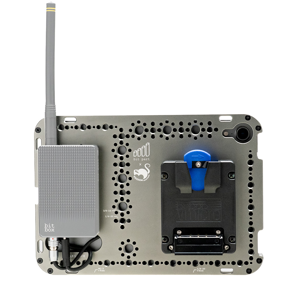 BIT PART - Bitbox iPad Mini Plate (Space Gray / V Mount)