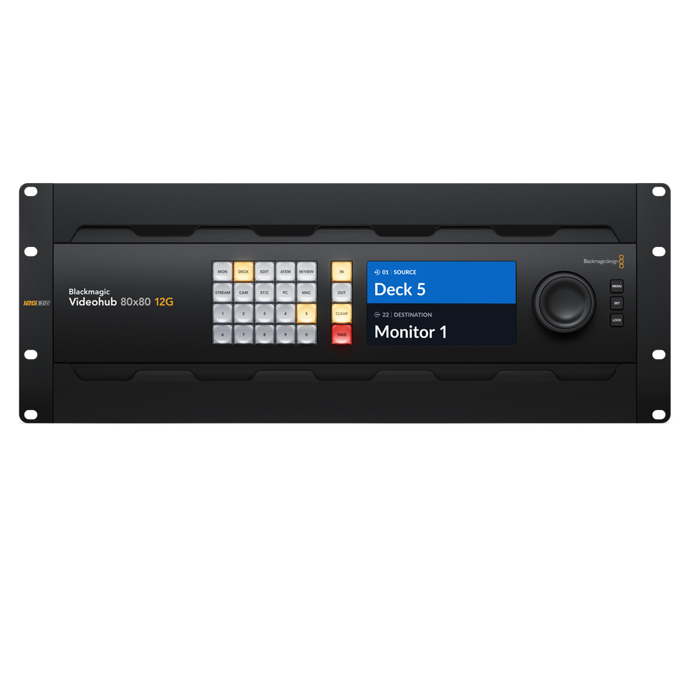 Blackmagic - Videohub 80x80 12G