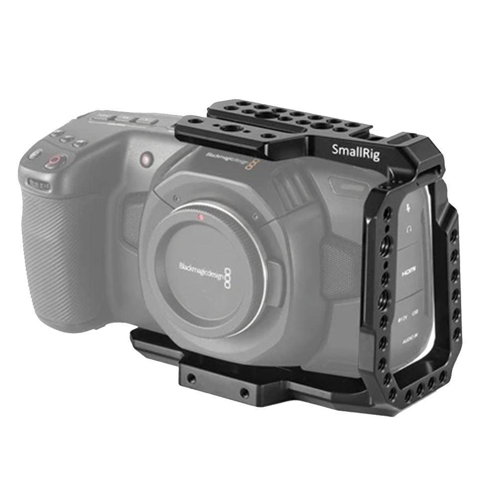SmallRig - Half Cage for Blackmagic Design Pocket Cinema Camera 4K/6K - CVB2254B
