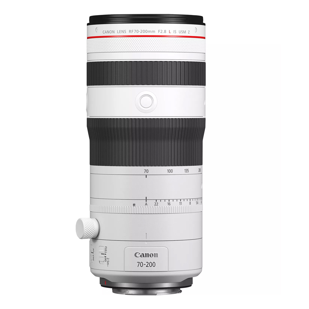 RF-70-200MM-F2-8LW-1 Canon - RF 70-200mm F2.8 L IS USM Z (weiß)
